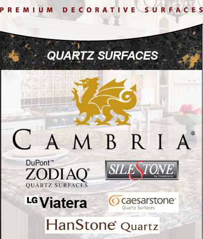 premium countertops quartz surfaces